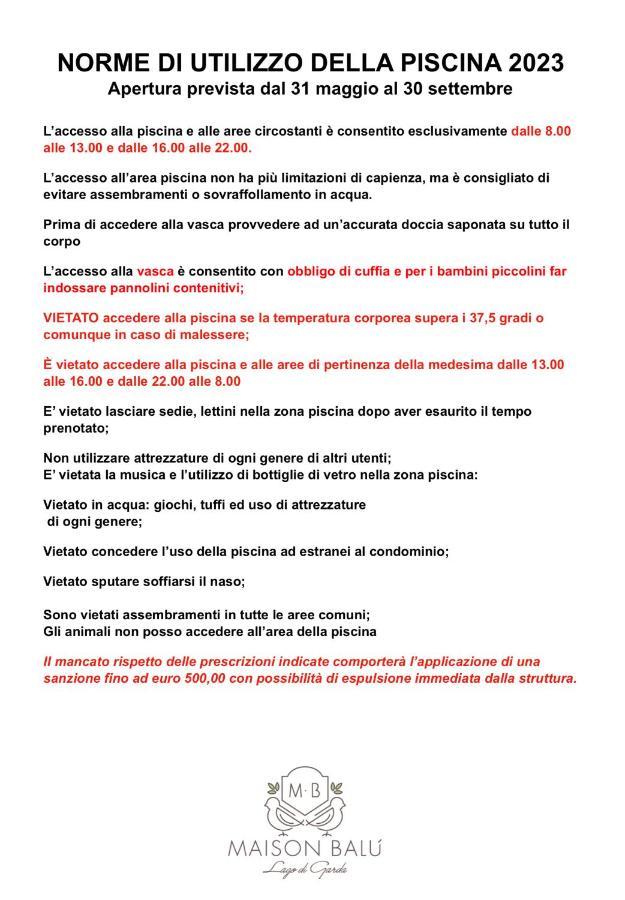 Maison Balu Villa Torri Del Benaco Exterior foto